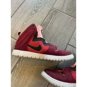 NIKE Dunk Free High Red Men\'s
Basketball Shoes Style#
599466-600 Size 10 NIKE Dunk Free High Red Men main image 3